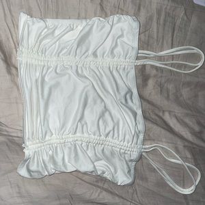 White tube too fashion nova never worn size medium